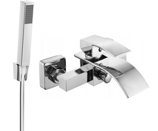 Mexen Aries R77 robinet de baignoire avec ensemble de douche, chrome - 74483R77-00