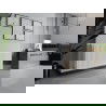 Radiateur mural Mexen CH30 Hygiene 900 x 1400 mm, raccordement latéral, 2890 W, blanc - W430H-090-140-00