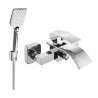Mexen Aries R62 mitigeur de bain avec ensemble de douche, chrome - 74483R62-00