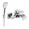 Mexen Aries R62 robinet de baignoire avec ensemble de douche, chrome - 74483R62-00
