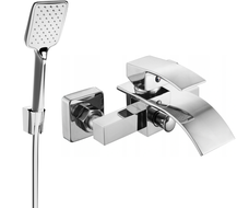 Mexen Aries R62 mitigeur de bain avec ensemble de douche, chrome - 74483R62-00
