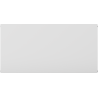 Chauffage plat Mexen CHF20 Hygiene 300 x 600 mm, connexion latérale, 341 W, blanc - W420HF-030-060-00