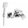 Mexen Aries R45 robinet de baignoire avec ensemble de douche, chrome - 74483R45-00
