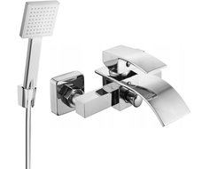 Mexen Aries R45 robinet de baignoire avec ensemble de douche, chrome - 74483R45-00