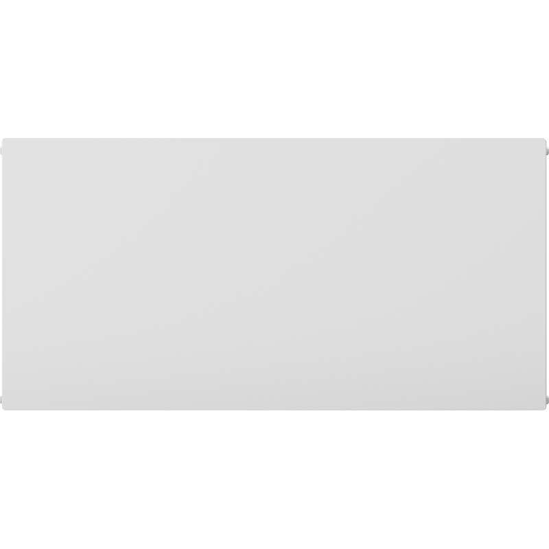 Mexen CHF20 Hygiene Flat radiateur plat 400 x 1500 mm, raccordement latéral, 1079 W, blanc - W420HF-040-150-00