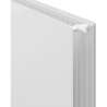 Mexen CHF20 Hygiene Flat radiateur à plaques 500 x 500 mm, raccordement latéral, 431 W, blanc - W420HF-050-050-00