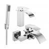 Mexen Aries R77 ensemble baignoire, chrome - 744803R77-00