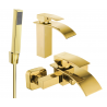 Mexen Aries R77 ensemble de bain, doré - 744803R77-50