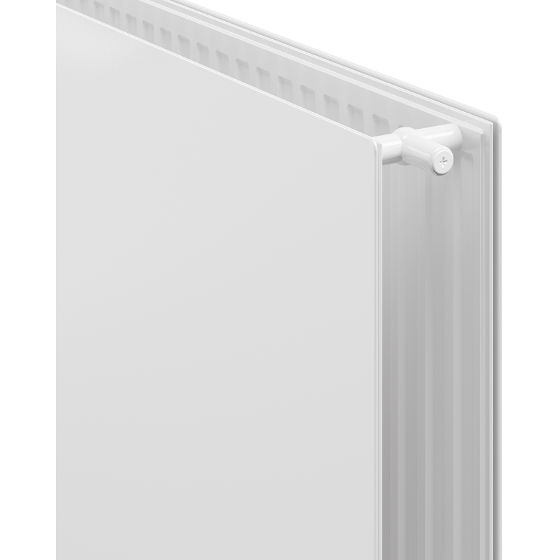 Mexen CHF20 Radiateur à panneau plat Hygiène 600 x 1200 mm, raccordement latéral, 1204 W, blanc - W420HF-060-120-00