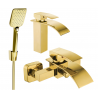 Mexen Aries R62 ensemble de bain, doré - 744803R62-50