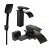 Mexen Aries R62 ensemble de bain, noir - 744803R62-70