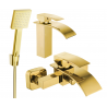 Mexen Aries R45 ensemble de bain, doré - 744803R45-50