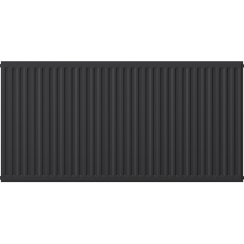 Mexen CH10 Radiateur hygiénique à panneau 300 x 3000 mm, raccordement latéral, 993 W, anthracite - W410H-030-300-66