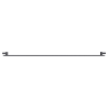 Radiateur plat Mexen CH10 Hygiene 400 x 600 mm, raccordement latéral, 259 W, anthracite - W410H-040-060-66