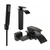 Mexen Aries R77 ensemble de bain, noir - 744813R77-70