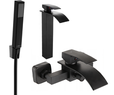 Mexen Aries R77 ensemble de bain, noir - 744813R77-70