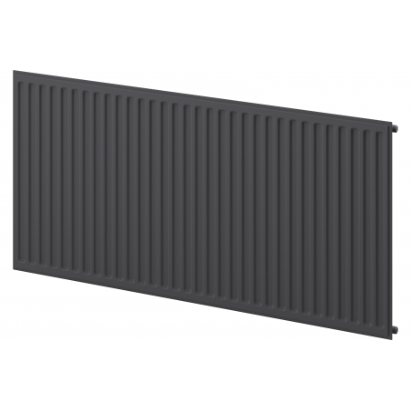 Mexen CH10 Radiateur hygiénique à plaques 600 x 700 mm, raccordement latéral, 437 W, anthracite - W410H-060-070-66