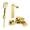 Mexen Aries R62 ensemble de bain, doré - 744813R62-50