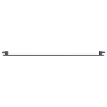 Radiateur sur panneau Mexen CH10 Hygiene 600 x 1400 mm, raccordement latéral, 874 W, anthracite - W410H-060-140-66
