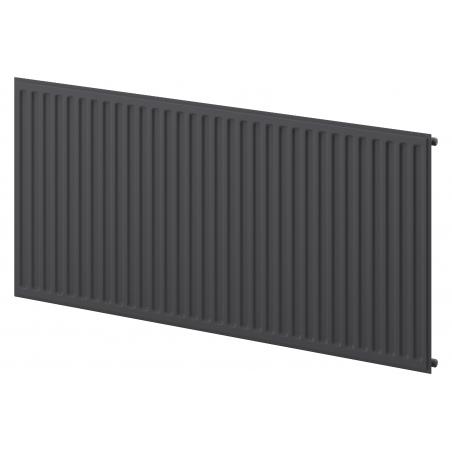 Radiateur plat Mexen CH10 Hygiene 900 x 600 mm, connexion latérale, 536 W, anthracite - W410H-090-060-66