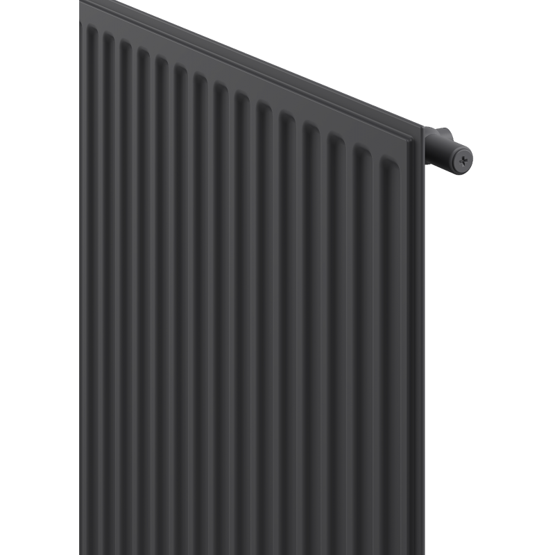 Mexen CH10 Hygiène radiateur plat 900 x 800 mm, raccordement latéral, 715 W, anthracite - W410H-090-080-66