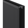 Mexen CH20 Radiateur hygiénique plat 300 x 500 mm, raccordement latéral, 318 W, anthracite - W420H-030-050-66