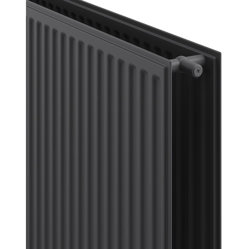Mexen CH20 Radiateur à plaque hygiénique 300 x 1600 mm, raccordement latéral, 1018 W, anthracite - W420H-030-160-66