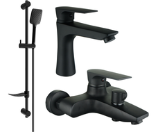 Mexen Axel DF62 ensemble de bain, noir - 73803DF62-70