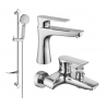 Mexen Axel DF40 ensemble de bain, chrome - 73803DF40-00