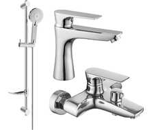 Mexen Axel DF40 ensemble baignoire, chrome - 73803DF40-00