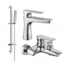 Mexen Axel Ensemble de bain DB72, chrome - 73803DB72-00