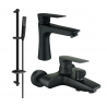 Mexen Axel DB72 ensemble de bain, noir - 73803DB72-70