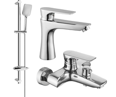 Mexen Axel DB62 ensemble bain, chromé - 73803DB62-00