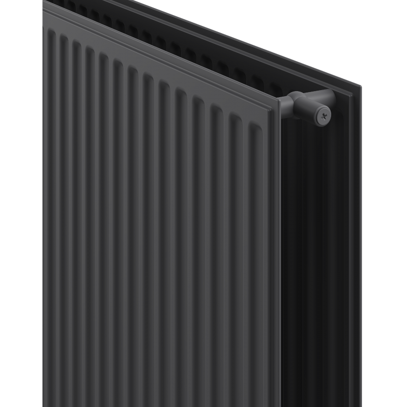 Mexen CH20 Radiateur hygiénique à panneau 600 x 2600 mm, connexion latérale, 2858 W, anthracite - W420H-060-260-66