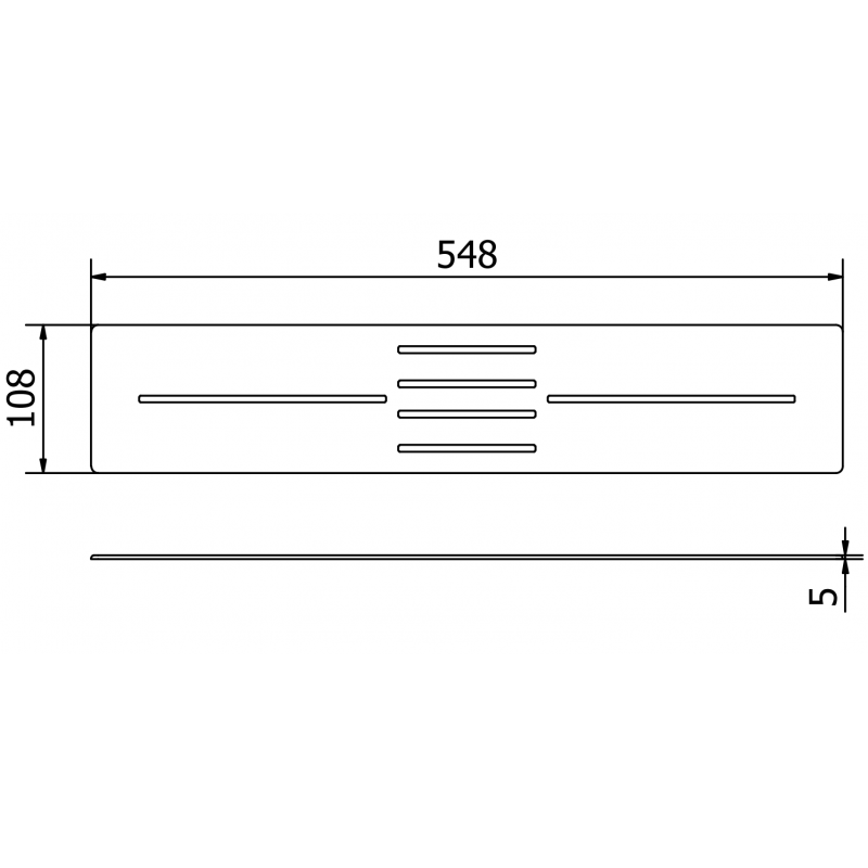 Mexen Toro cache de receveur de douche 100-120 cm, or - 43910050