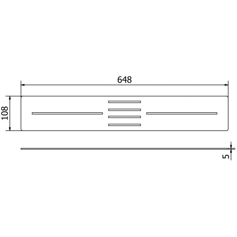 Mexen Toro cache de receveur de douche 130-160 cm, noire - 43920070