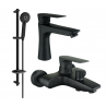 Mexen Axel DB40 ensemble bain, noir - 73803DB40-70