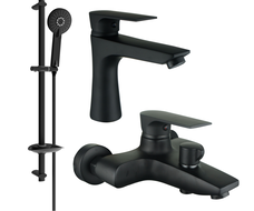 Mexen Axel DB40 ensemble de baignoire, noir - 73803DB40-70