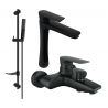 Mexen Axel DF72 ensemble de bain, noir 73813DF72-70