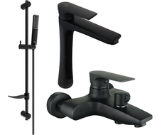Mexen Axel DF72 ensemble de bain, noir 73813DF72-70