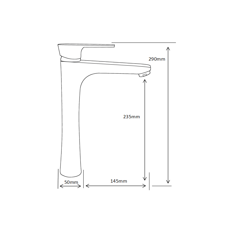 Mexen Axel DF62 ensemble de bain, noir - 73813DF62-70