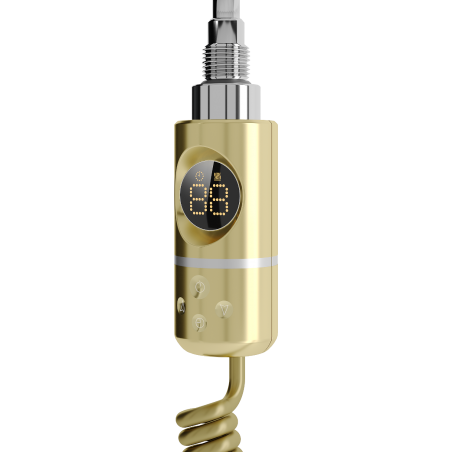 Mexen FA-I chauffage électrique 600 W, doré - W952-0600-50