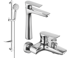 Mexen Axel DF40 ensemble de bain, chrome - 73813DF40-00