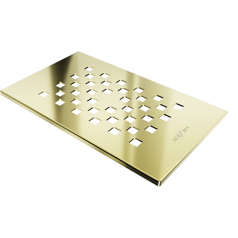 Mexen Hugo cache pour receveur de douche, or - 42910050