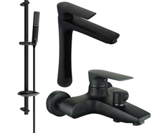 Mexen Axel DB72 ensemble de bain, noir - 73813DB72-70