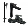 Mexen Axel DB62 ensemble de bain, noir - 73813DB62-70