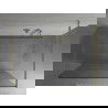 Mexen Kioto paroi de douche indépendante 180 x 200 cm, verre transparent 8 mm, doré - 800-180-002-50-00