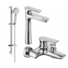 Mexen Axel DB40 ensemble baignoire, chrome - 73813DB40-00
