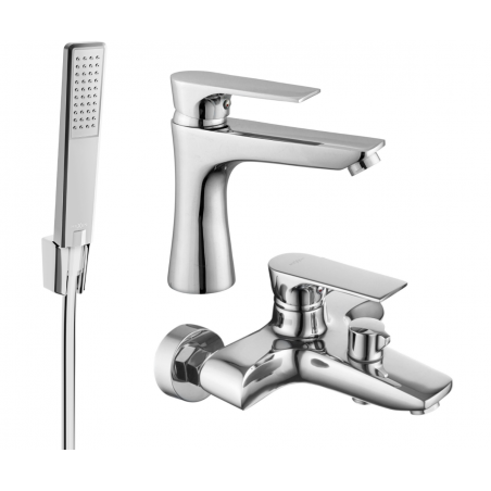 Mexen Axel R72 ensemble de baignoire, chrome - 73803R72-00