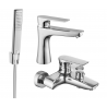 Mexen Axel R72 ensemble de baignoire, chrome - 73803R72-00